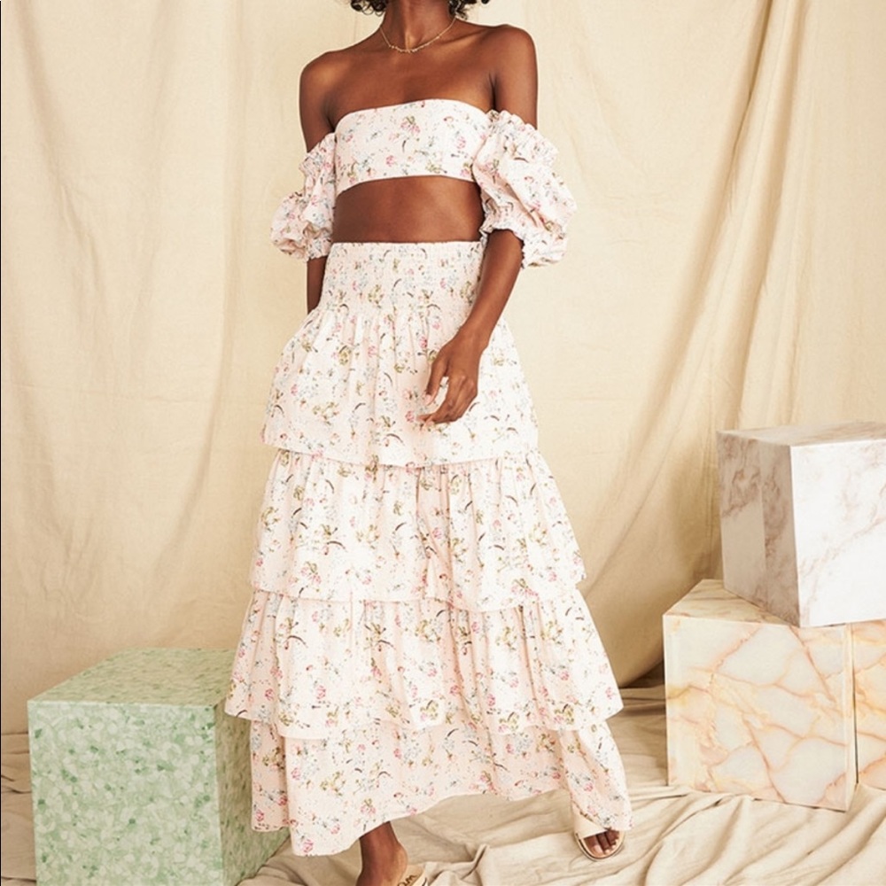 WeWoreWhat Coco Top Paloma Skirt Set